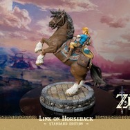 約17万円の『ゼルダの伝説BotW』「リンク」スタチュー登場！全高約56cm、大馬にまたがった大迫力の一品