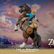 約17万円の『ゼルダの伝説BotW』「リンク」スタチュー登場！全高約56cm、大馬にまたがった大迫力の一品