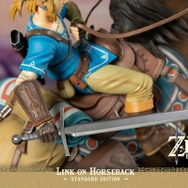 約17万円の『ゼルダの伝説BotW』「リンク」スタチュー登場！全高約56cm、大馬にまたがった大迫力の一品