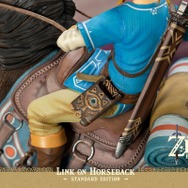 約17万円の『ゼルダの伝説BotW』「リンク」スタチュー登場！全高約56cm、大馬にまたがった大迫力の一品