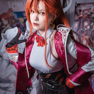 クラーケン『Echocalypse -緋紅の神約-』ブース／赤木クロ（@akagikuro）、撮影：乃木章