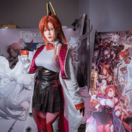 クラーケン『Echocalypse -緋紅の神約-』ブース／赤木クロ（@akagikuro）、撮影：乃木章