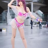 スカサハ=スカディ（水着）『Fate/Grand Order』／照井るゐ（@rui_cos_L）、撮影：乃木章