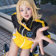 鏡音リン「VOCALOID」/モデル:凸守たかね、撮影:tama