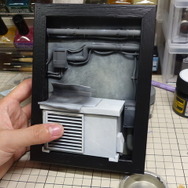 無いなら作っちゃえ！『Stray』猫ちゃんが可愛いすぎて壁掛けヴィネット作ってみた－塗装・完成編