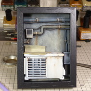 無いなら作っちゃえ！『Stray』猫ちゃんが可愛いすぎて壁掛けヴィネット作ってみた－塗装・完成編