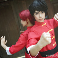 早乙女乱馬（男）、早乙女乱馬（女）『らんま1/2』／千早振流（Weibo：@千早振流 ）、砂葵（Weibo：砂葵_天造地设堂本家）