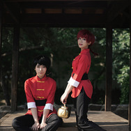 早乙女乱馬（男）、早乙女乱馬（女）『らんま1/2』／千早振流（Weibo：@千早振流 ）、砂葵（Weibo：砂葵_天造地设堂本家）