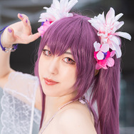 スカサハ=スカディ（水着）『Fate/Grand Order』／照井るゐ（@rui_cos_L）、撮影：乃木章