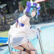 チェシャー『アズールレーン』／箱ネコ（@hakonyanya）、撮影：凸ポン（@dekoponP）