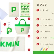 『ピクミン』ロゴモチーフの新グッズが登場!ピクミンの影がチラ見えする“Tシャツ”や“キーホルダー”など全6種