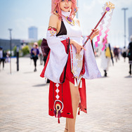 八重神子『原神』／おさかな（@bg_pu8）