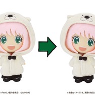「SPY×FAMILY」アーニャのカワイイフードを着せ替えできる！フィギュア×ぬいぐるみが新登場