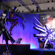『ペルソナ』等身大「アルセーヌ」たちがアトラスブースに!展示前には「モルガナ」の姿も【TGS2022】