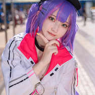 常闇トワ「ホロライブ」/モデル:小雪うの、撮影:tama