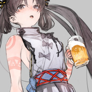 『FGO』壱与の“ほろ酔い”が可愛すぎて、「一緒に飲みたい!」―toi8氏の素敵イラストに7万いいね