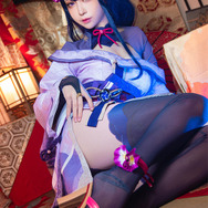 雷電将軍『原神』／箱ネコ（@hakonyanya）、撮影：亜紀（@Akika_70）