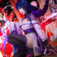 雷電将軍『原神』／箱ネコ（@hakonyanya）、撮影：亜紀（@Akika_70）