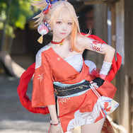 宵宮『原神』／逢坂ゆゆ（@yuyu_cosp）、撮影：ちぃた（@chiita_p）