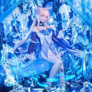 珊瑚宮心海『原神』／逢坂ゆゆ（@yuyu_cosp）、撮影：ちぃた（@chiita_p）