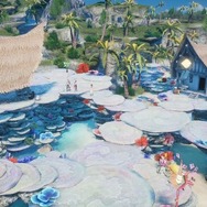 ライフシムRPG『ハーヴェステラ』白い砂浜がまぶしい新ロケーションや水辺・洞窟バイオーム、リフォームなどの要素が公開