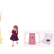 「3rdモデル」ストレートロングヘアにイヤリングの3代目リカちゃん〔1982年～〕がモチーフ。