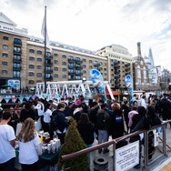 『原神』ロンドン・テムズ川に「ジャイアントパイモン」出現！漂流航海でファンを盛り上げる