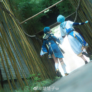 行秋、重雲『原神』／楚楚子、鶴祈