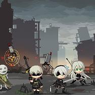 スイッチ版『ニーアオートマタ』発売記念のお祝いイラスト公開!ネタバレありの“グッ”とくるワンシーン