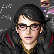 「ベヨネッタ」は、肩出しニット&ジーンズな“私服姿”もスタイリッシュ！情報たっぷりなデザイン画が読むだけで面白い