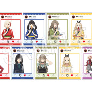 リコリス・リコイル　トレーディングフォト風アクリルカード（全9種）（C）Spider Lily／アニプレックス・ABCアニメーション・BS11