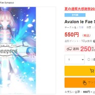 「竹箒」の同人誌『FGO』「Avalon le Fae Synopsys」と「型月稿本」は、今も正規価格で購入可能！ 転売に手を出す前にチェックを