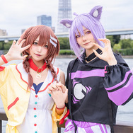 戌神ころね・猫又おかゆ「ホロライブ」／モデル：めむ・天、撮影：tama