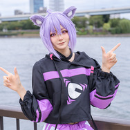 猫又おかゆ「ホロライブ」／モデル：天、撮影：tama