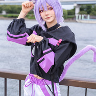 猫又おかゆ「ホロライブ」／モデル：天、撮影：tama