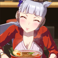 マチカネタンホイザは満点笑顔！「ウマさんぽ」で“ラーメン”を食べるウマ娘たちを激写