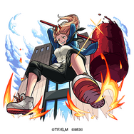 火属性 ★6 魔人 パワー （獣神化）CV：ファイルーズあい