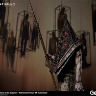 『サイレントヒル2』立ち塞がる「赤い三角頭」が立体化―痛々しい生傷や錆びた金属まで完全再現