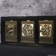 『遊戯王』エースモンスター達の「レリーフセット」予約開始！ブルーアイズ＆ブラマジ＆レッドアイズが高級感ある金属レリーフに