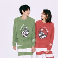 『スーパーマリオ』×「ジェラピケ」新デザイン登場！「ルイージ」になりきれるウェアや、ベビー向け“レッグウォーマー”など