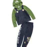 『スーパーマリオ』×「ジェラピケ」新デザイン登場！「ルイージ」になりきれるウェアや、ベビー向け“レッグウォーマー”など