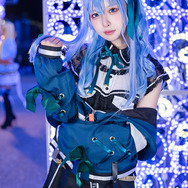 星街すいせい「ホロライブ」／モデル：なぎ、撮影：tama