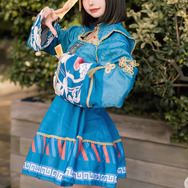 キョンシー（中国ロリータ服）／米倉みゆ（@0630_miyu_）、撮影：乃木章