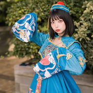 キョンシー（中国ロリータ服）／米倉みゆ（@0630_miyu_）、撮影：乃木章