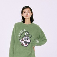 『スーパーマリオ』×「ジェラピケ」新デザイン、本日10日正午から販売開始！「ルイージ」になりきれるウェアや、ベビー向け“レッグウォーマー”など