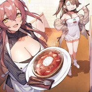 『アズレン』アートコレクション第5弾、予約受付開始!公式から「ヴォルガ」らの美麗イラストがチラ見せ―大胆な胸元から目が離せない