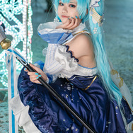 初音ミク（雪ミク2019）「VOCALOID」／モデル：まるたまる、撮影：tama