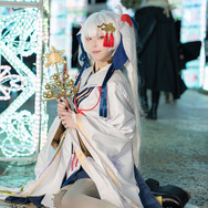 初音ミク（雪ミク2018）「VOCALOID」／モデル：狂猫 、撮影：tama