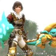 『モンハンライズ:サンブレイク』アプデ情報を伝えるフィオレーネが可愛すぎ!新重ね着武器「ぬいぐるみシリーズ」に大興奮する王国騎士