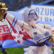 際どいスケスケ衣装にドキッ！『アズレン』チアリーダー姿の